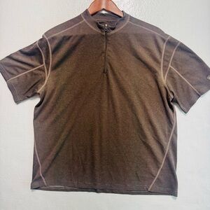 Kuhl Brown Coffeena 1/4 Zip Shirt